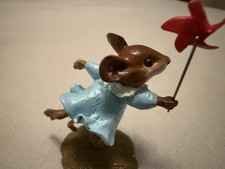 Wee Forest Folk M-322 Whirlie Girl Limited Edition Rare W/ WFF Box picture