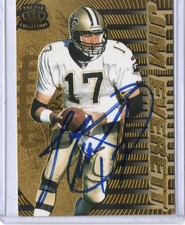 Jim Everett 1996 Pacific Collection New Orleans Saints Signed Autographed Card picture