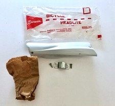VINTAGE 1950'S / 60'S DARWIN BICYCLE TORPEDO HEADLIGHT NEVER USED NICE picture