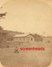 C1870s Stereoview Photo BURLINTON VERMONT QUEEN CITY PARK PICNIC GROUNDS Wormell picture