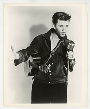 Ricky Nelson 1958 Original Photo 8x10 Imperial Records Rockabilly Teddy Boy  picture