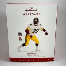Football Legend Mean Joe Greene 2015 Hallmark Ornament - NFL Pittsburgh Steelers picture