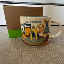 NEW Starbucks You Are Here Collection Oktoberfest Ceramic Mug 2023 NEW IN BOX picture