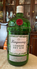 Empty Bottle of Tanqueray London Dry Gin 1.75 Liters Unrinsed mint picture