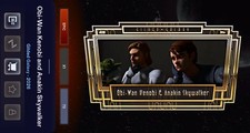 EPIC GILDED GALAXY S3 WEEK 8 OBI-WAN KENOBI & ANAKIN TOPPS STAR WARS CARD TRADER picture