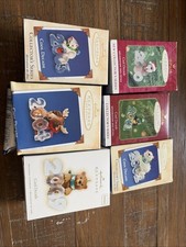 Vintage HALLMARK Lot of 6 COOL DECADE Ornaments  2000 - 2004 & 2009 picture