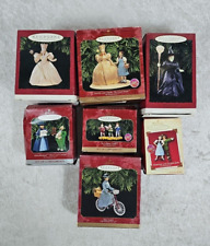 Hallmark Keepsake The Wizard Of Oz Handcrafted Ornament Lot of 7 Read picture