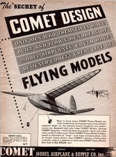 1945 Comet Flying Models Ohlsson & Rice Engine Vintage Magazine Ad picture