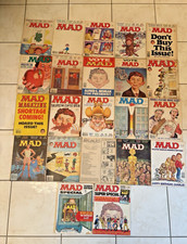 Lot 22 Vintage MAD Magazines 1974-83 209-12,214-19,221-226,229Superman,Star Trek picture