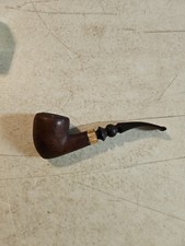 Vintage Johnson's Estate Briar Pipe. With 14k Gold Filled Band picture