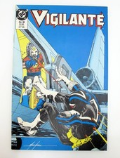 Vigilante #36 1986 DC 1st Meeting Peacemaker & Vigilante Mike Grell Cover picture