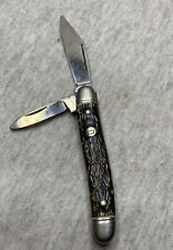 Vintage Imperial Two Blade Pocket Knife RI USA picture