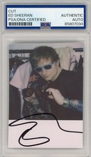 ED SHEERAN Signed Autograph