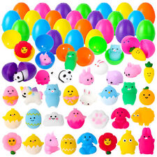 30pcs Easter Egg Prefilled Toy Squeeze Toy Easter Party Basket Stuffer Favor  picture