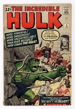 Incredible Hulk #5 GD+ 2.5 1963 picture