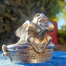 Chevrolet 1929-1931 Vintage Winged Viking  Radiator Cap Hood Ornament Emblem picture