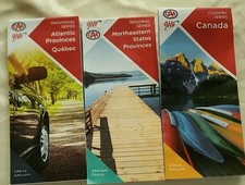 AAA/CAA 2024 Travel Maps: Atlantic Provinces, Quebec & Northeast picture