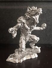 Pewter WOLVERINE Wolf Avengers Silver Metal Figurine picture