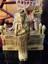 Ancient Egyptian pharaoh's gold coffin mummy  Furniture for display  3D printing picture