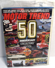 Motor Trend 50th Anniversary Collectors Edition Sept 1999 *BRAND NEW-SEALED* picture