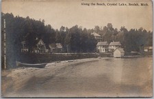 c1910s BEULAH, Michigan Real Photo RPPC Postcard 