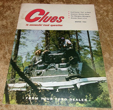 1963 winter ford clues magazine in good shape used picture