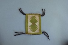 Miniature Navajo Weaving - Finely Woven - 4 3/8