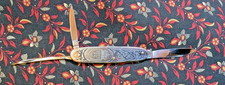 Vintage Emil Olsson Eskilstuna Sweden Gentleman Pocket Knife 3 Blade, No.14 picture