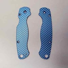 1 pair Aluminum Alloy Handle Scales for Spyderco C81 paramilitary2 Knives picture