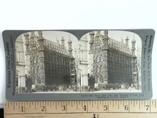Louvain Town Hall Stereoview Keystone View Co. 1914 Belgium WWI Gothic picture
