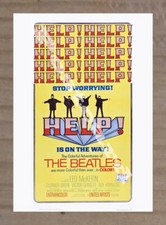 Historic Help 1965 Movie Advertising Postcard picture