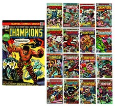 The Champions 1-17 Complete Series: Marvel Comics (1977) SUPER DEAL EXCELLENT picture