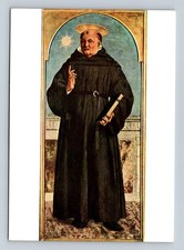 Italy 1950s Italian Renaissance Art; Saint Nicholas of Tolentino by Piero del... picture