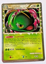 Meganium Prime HGSS08 - Heartgold & Soulsilver Promo 2010 Black Star (LP) [C18] picture