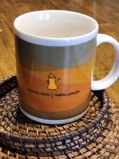 Vintage 2000 Starbucks Saudi Arabia Coffee Mug Dallah Pot Arabic City Series EUC picture