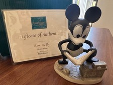 NEW WDCC DISNEY HOW TO FLY MICKEY MOUSE FIGURINE #11K-412680 NIB Sealed RARE picture