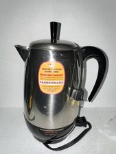 Vintage Farberware Superfast 138B 2-8 Cup Electric Coffee Percolator USA picture