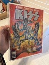1977 Kiss Comic Book A Marvel Comics Super Special Printed In Real Kiss Blood picture