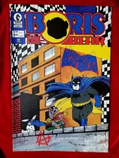 1987 BORIS THE BEAR #6 Dark Horse Knight  BATMAN Parody 80s Cartoon Comic Issue picture
