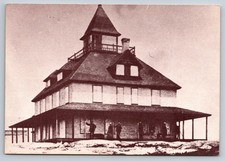 Green Mountain House Mt. Cadillac Bar Harbor ME c. 1883 Landmark Postcard picture