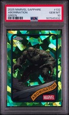 2025 Topps Marvel Sapphire Abomination Green #132 /99 PSA 10 GEM MINT picture