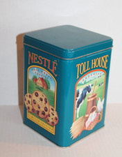 Nestle Toll House Morsels Limited Edition Metal Tin Collectible Container picture