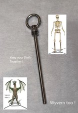 12 Ft Skeleton HD STAINLESS Replacement Loop Screw Eye Bolt Part T Skelly picture