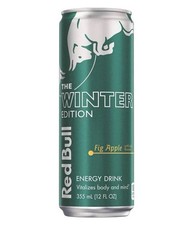 Red Bull Fig Apple Energy Drink 2022 Winter Edition 12 fl oz picture