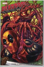 Deadpool vs Carnage Soft Cover trade paperback picture