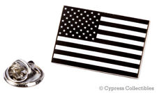 BLACK AMERICAN FLAG ENAMEL LAPEL PIN USA US United States TIE TACK BADGE NEW picture