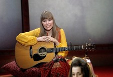 60s Musician Joni Mitchell Classic Retro Vintage Poster Photo 24x36 picture