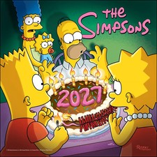 Andrews McMeel Publishing,  Simpsons 2027 Wall Calendar picture