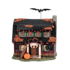 Dept 56 THE VAMPIRE HOUSE Halloween Village Trick or Treat Lane 6018351 G2U picture