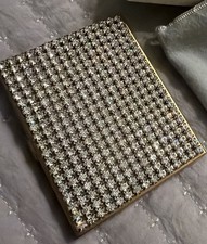 Vintage Trickettes by Wiesner Rhinestone Cigarette Case w/ Burdine’s Box & Pouch picture